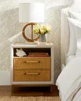 Freeport Rattan Bedside Lamp