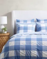 Gingham Percale Sham