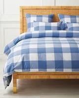 Gingham Percale Sham