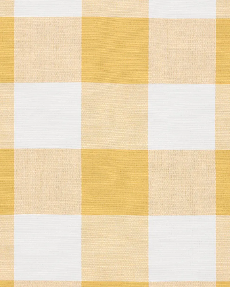 Fabric by the Yard - Perennials Gingham - Sunflower