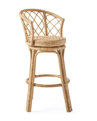 Avalon Rattan Swivel Bar & Counter Stool