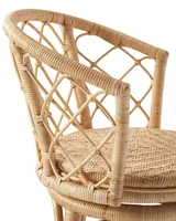 Avalon Rattan Swivel Bar & Counter Stool