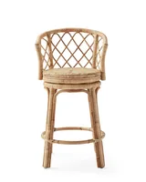 Avalon Rattan Swivel Bar & Counter Stool