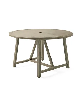 Crosby Round Dining Table - Vintage Grey