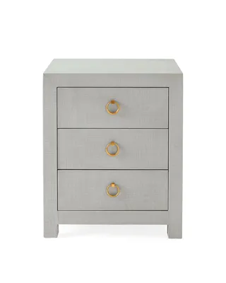 Driftway 3-Drawer Nightstand - Dove