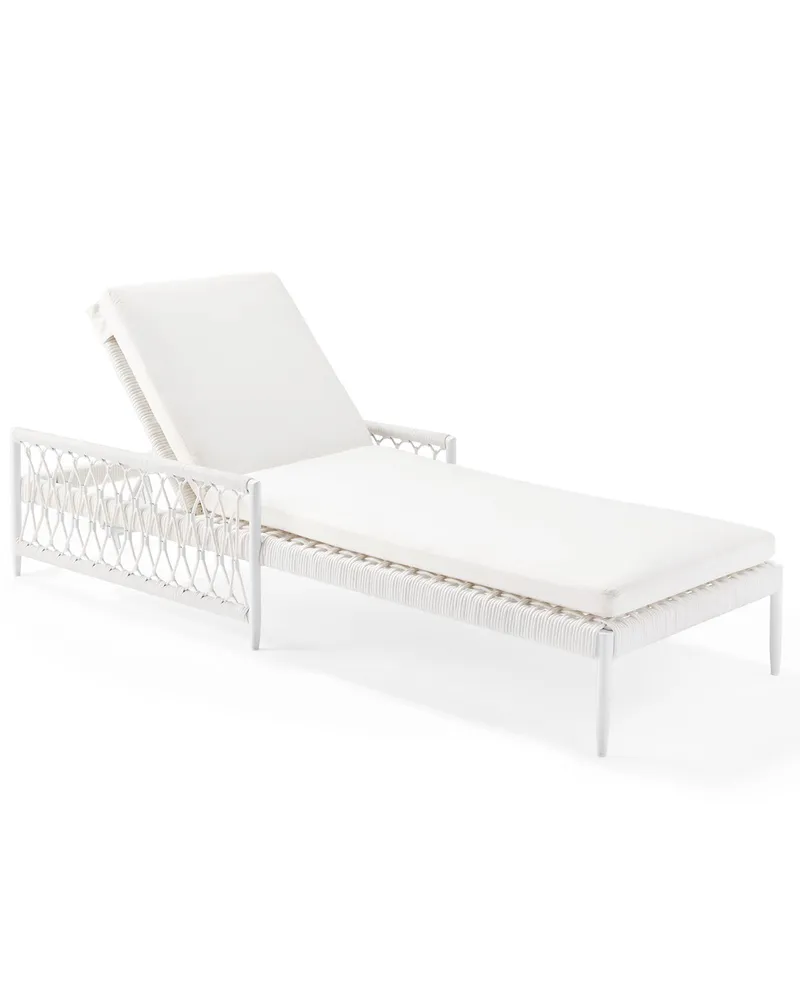 Salt Creek Chaise - White