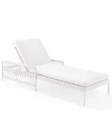 Salt Creek Chaise - White