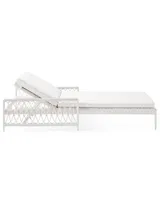 Salt Creek Chaise - White