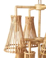 Cascais Rattan Chandelier