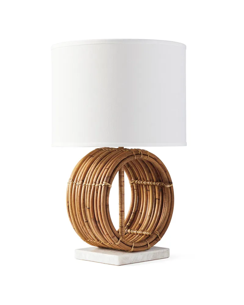 Freeport Rattan Bedside Lamp