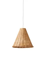 Santa Barbara Rattan Petite Pendant