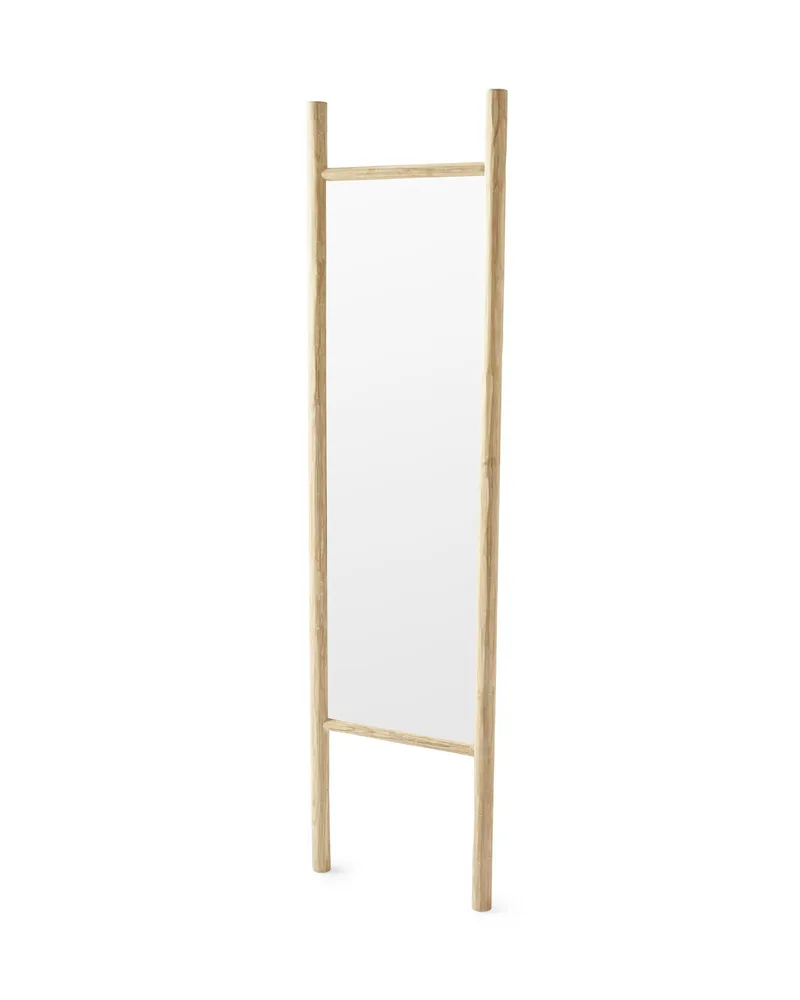 Teak Ladder Mirror