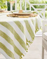 Awning Stripe Tablecloth