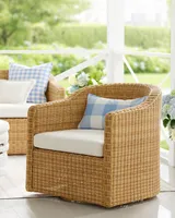 Tofino Swivel Chair - Light Dune