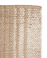 Striped Jute Mat