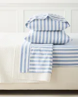 Beach Club Stripe Percale Sheet Set