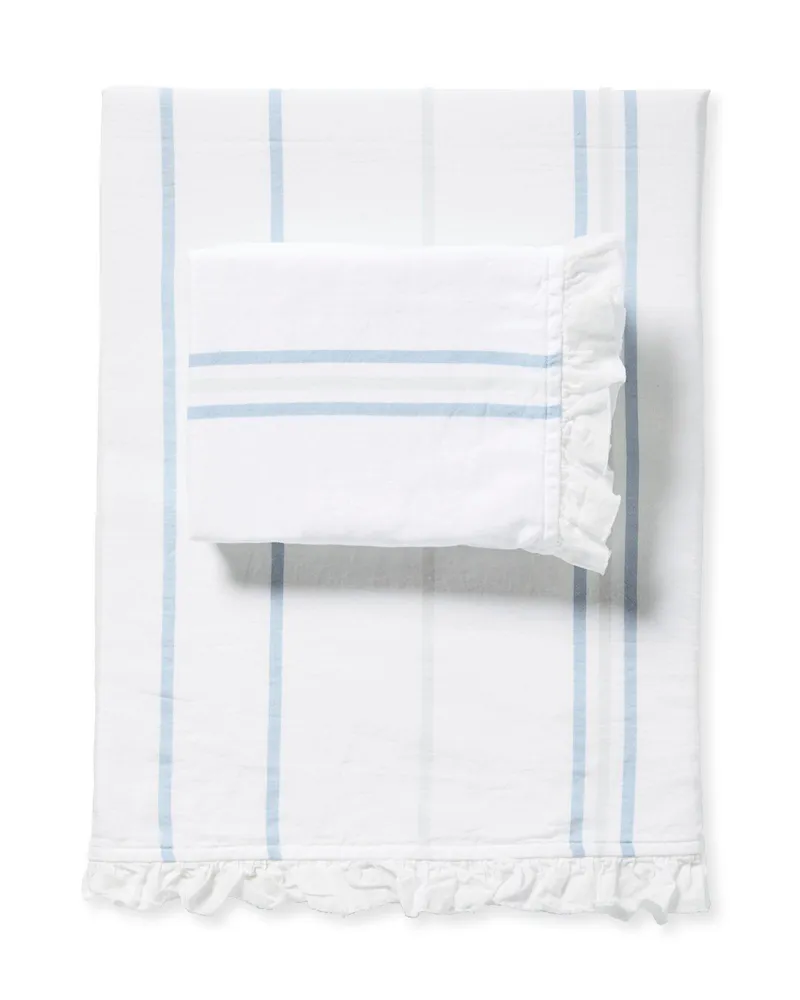 Oyster Bay Stripe Sateen Sheet Set