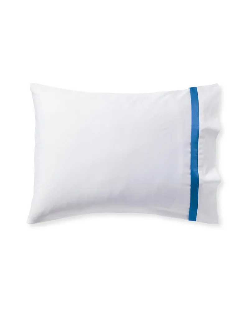 Border Frame Sateen Pillowcases (Set of 2