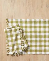 Gingham Placemat and Napkin Set