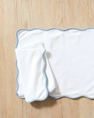 Wave Placemat and Napkin Set