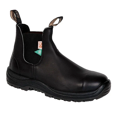 #163 Work & Safety Boot in Black