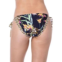 Women's Fiji Floral Mix Tie Side Bikini Bottom