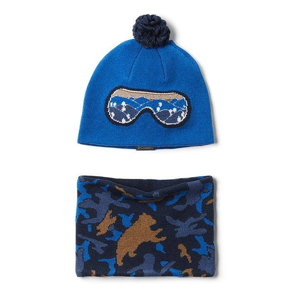 Kids' [2-4] Snow More™ Hat + Gaiter Two-Piece Set