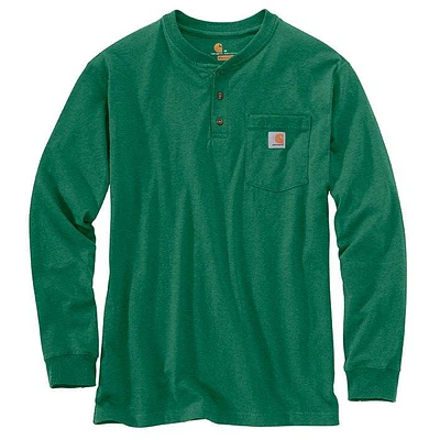 Men's Workwear Long Sleeve Henley T-Shirt