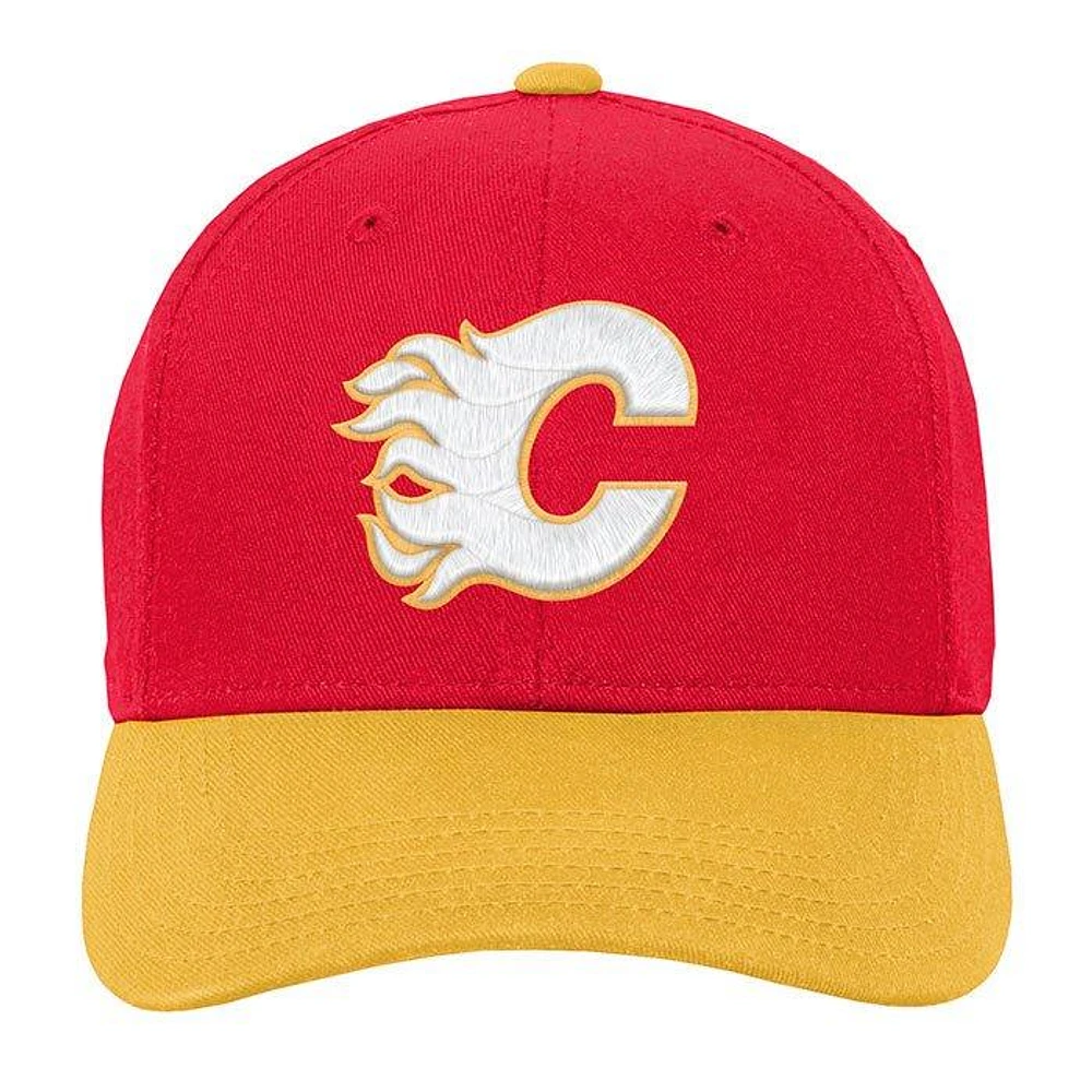 Juniors' [8-20] Calgary Flames Two-Tone Cap