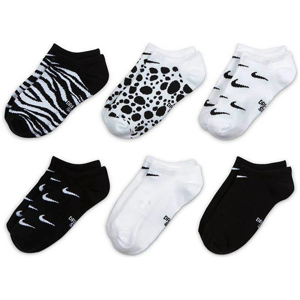 Juniors' [7-16] Everyday Lightweight No-Show Sock (6 Pack)