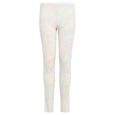 Junior Girls' [8-16] Marble Print Tight