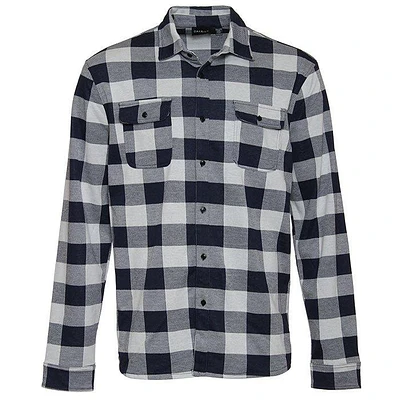 Men's Plaid Knit Shirt