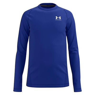 Junior Boys' [8-16] ColdGear® Armour Long Sleeve Top