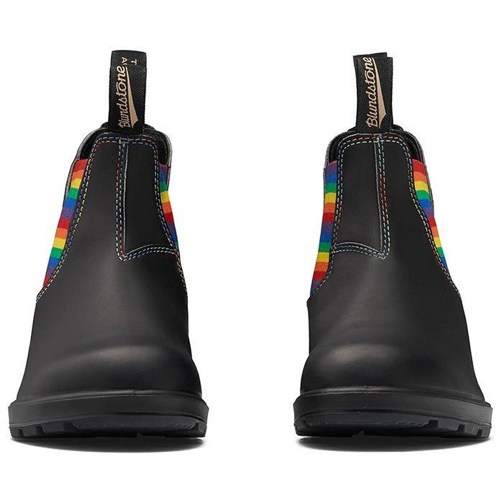 #2105 Original Boot Black with Rainbow Elastic
