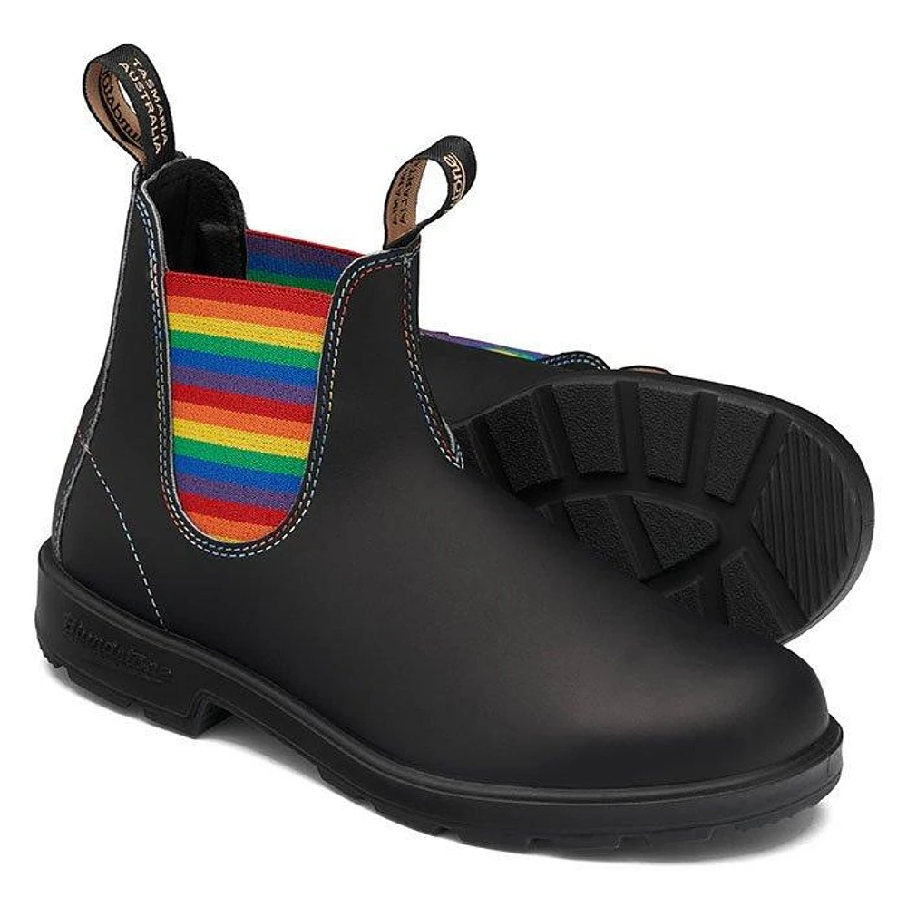 #2105 Original Boot Black with Rainbow Elastic