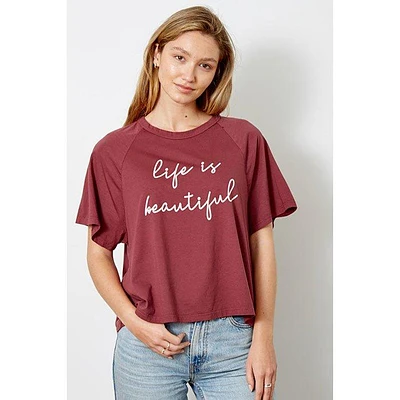 Women's Life Is Beautiful Betsy T-Shirt