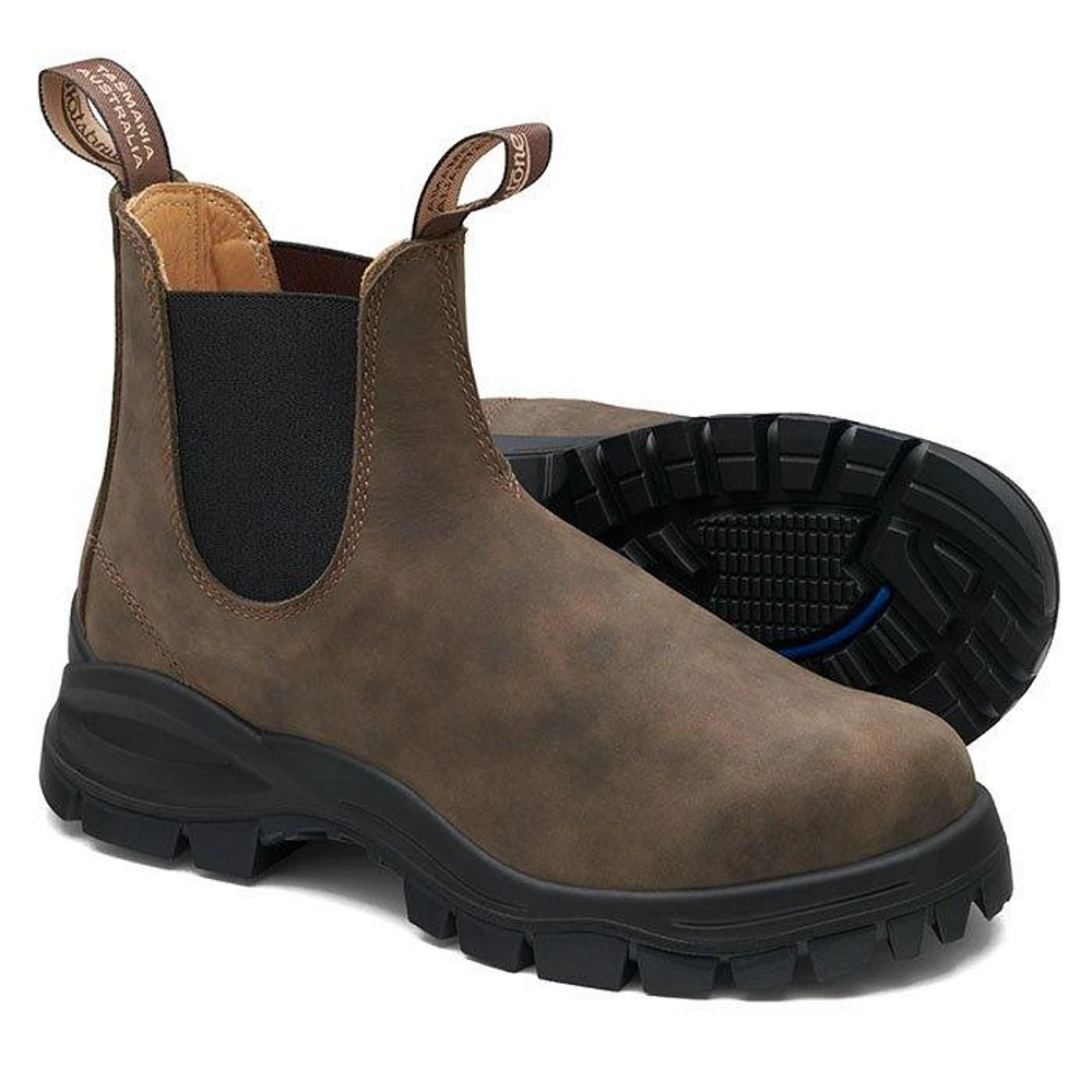 #2239 Lug Sole Boot in Rustic Brown