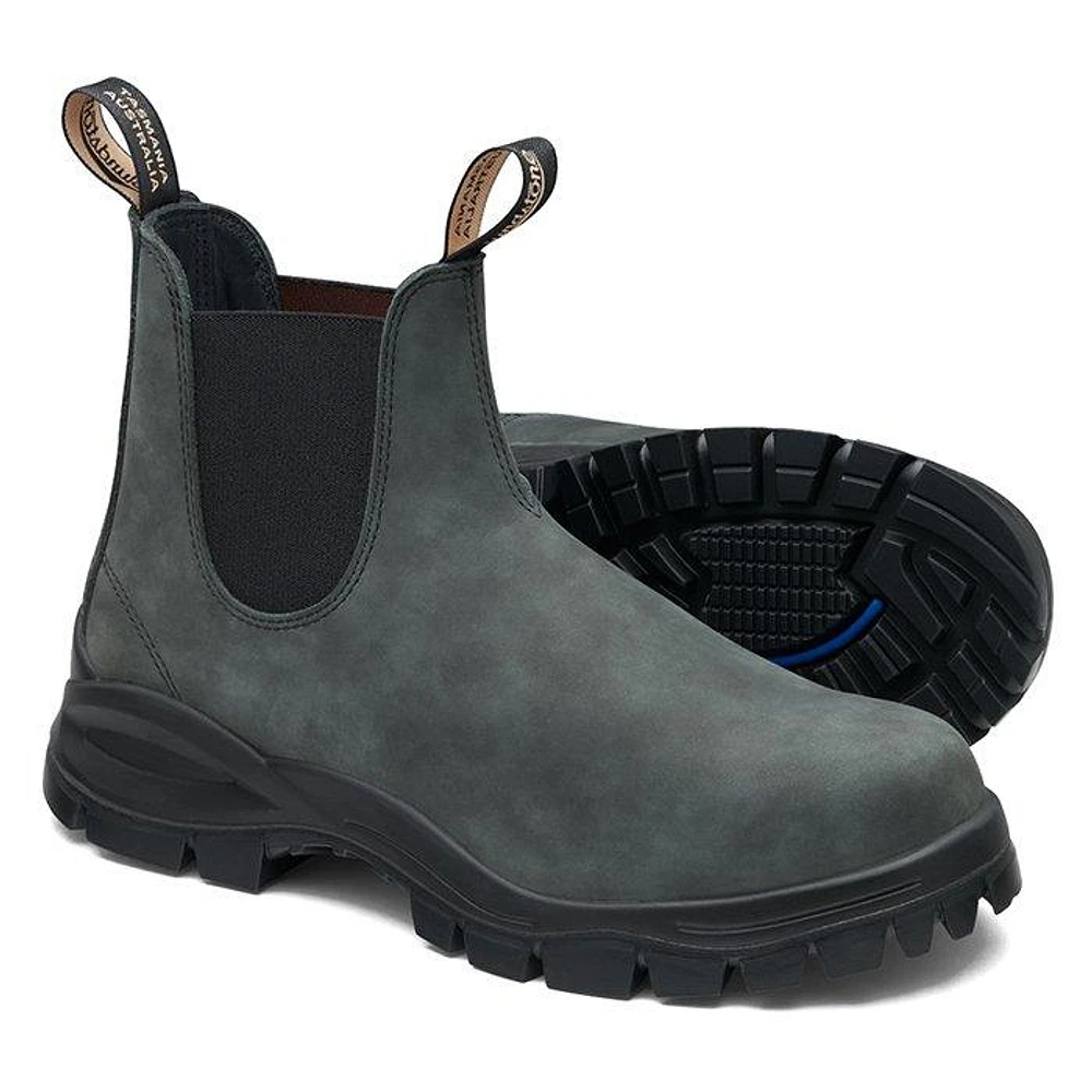 #2238 Lug Sole Boot Rustic Black