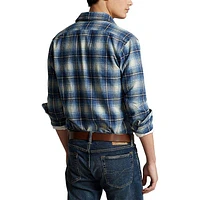 Men's Classic Fit Flannel Work Shirt