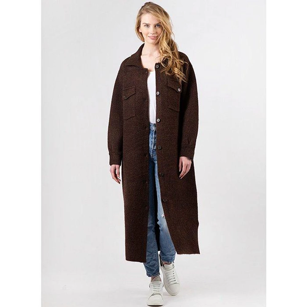 Women's Beckham Long Knit Coat