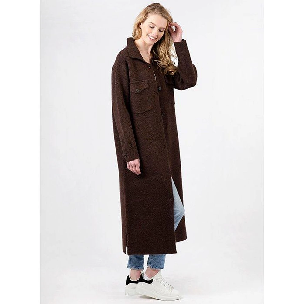 Women's Beckham Long Knit Coat