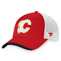 Men's Calgary Flames Authentic Pro Locker Room Trucker Hat