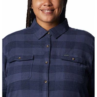 Women's Pine Street Stretch Flannel Shirt (Plus Size)
