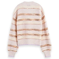 Women's Fuzzy Knit Boxy Cardigan