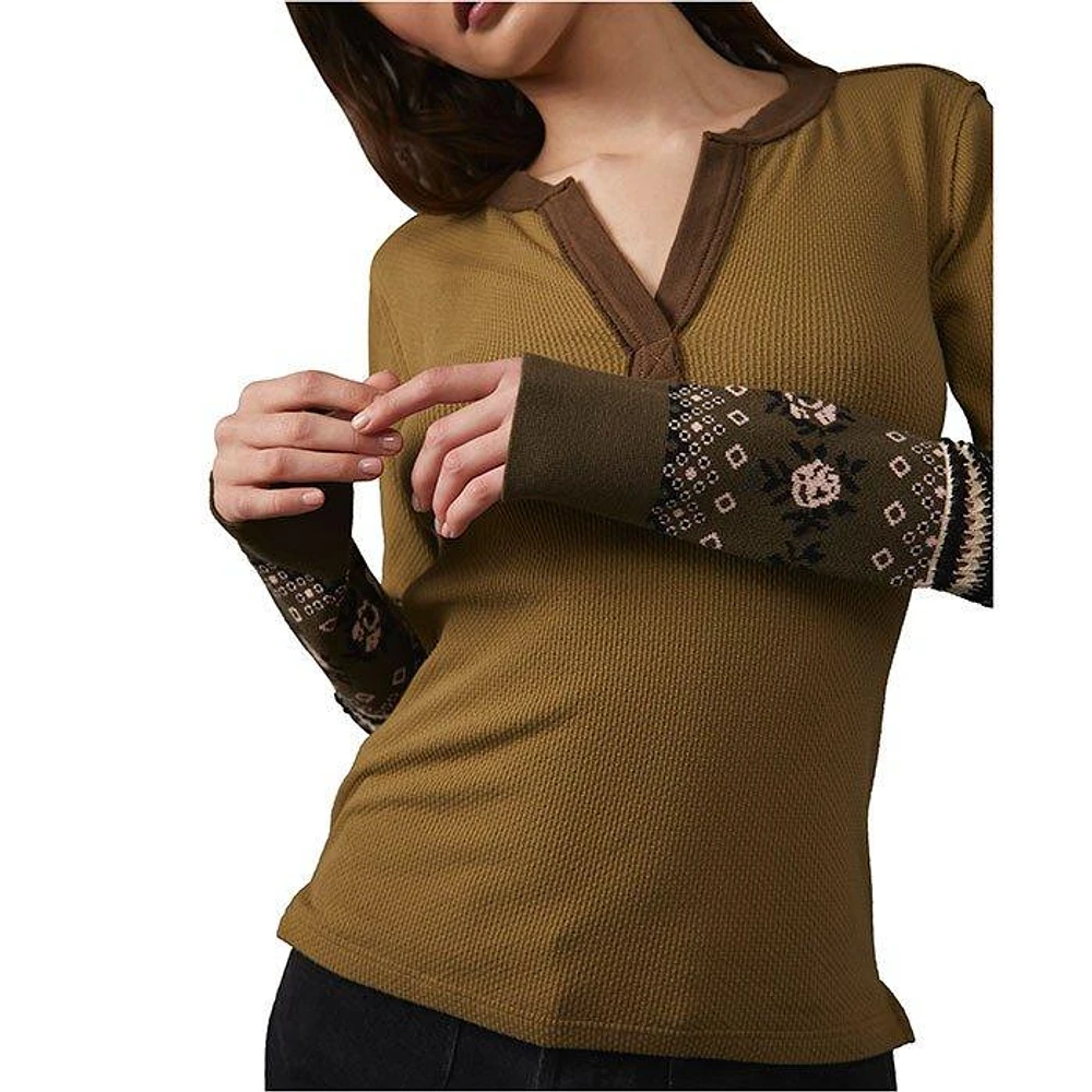 Women's Mikah Layering Thermal Cuff Top