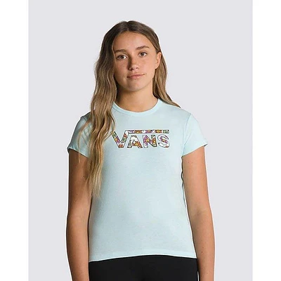 Junior Girls' [8-16] Elevated Floral Fill Mini T-Shirt