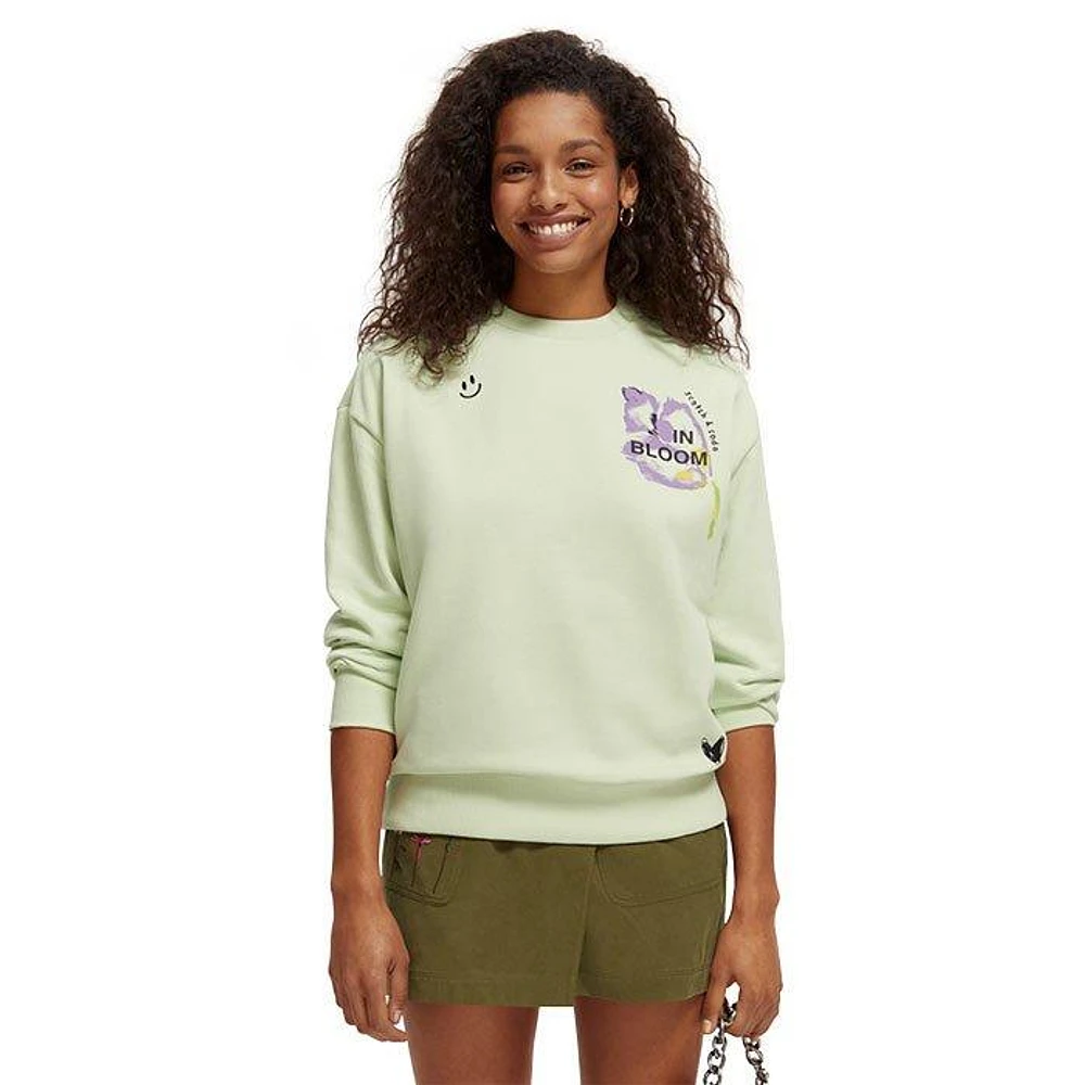 Women's Loose Fit Organic Cotton Sweatshirt