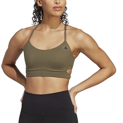 Women's Yoga Studio Light Support Longline Sports Bra