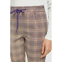 Women's Checked Jogger Pant