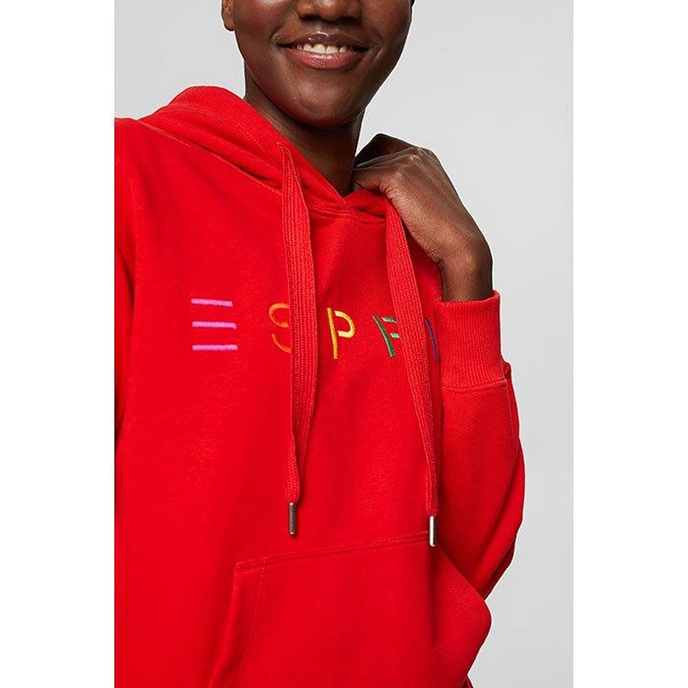 Women's Embroidered Logo Pullover Hoodie